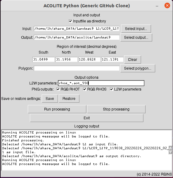 About Landsat9 processed · Issue #31 · acolite/acolite · GitHub