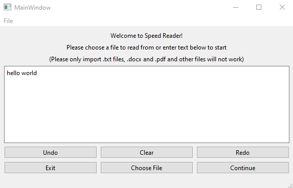 Github Yuniversality Speed Reader Application That Allows You To Github Yuniversality Speed Reader Application That Allows You To