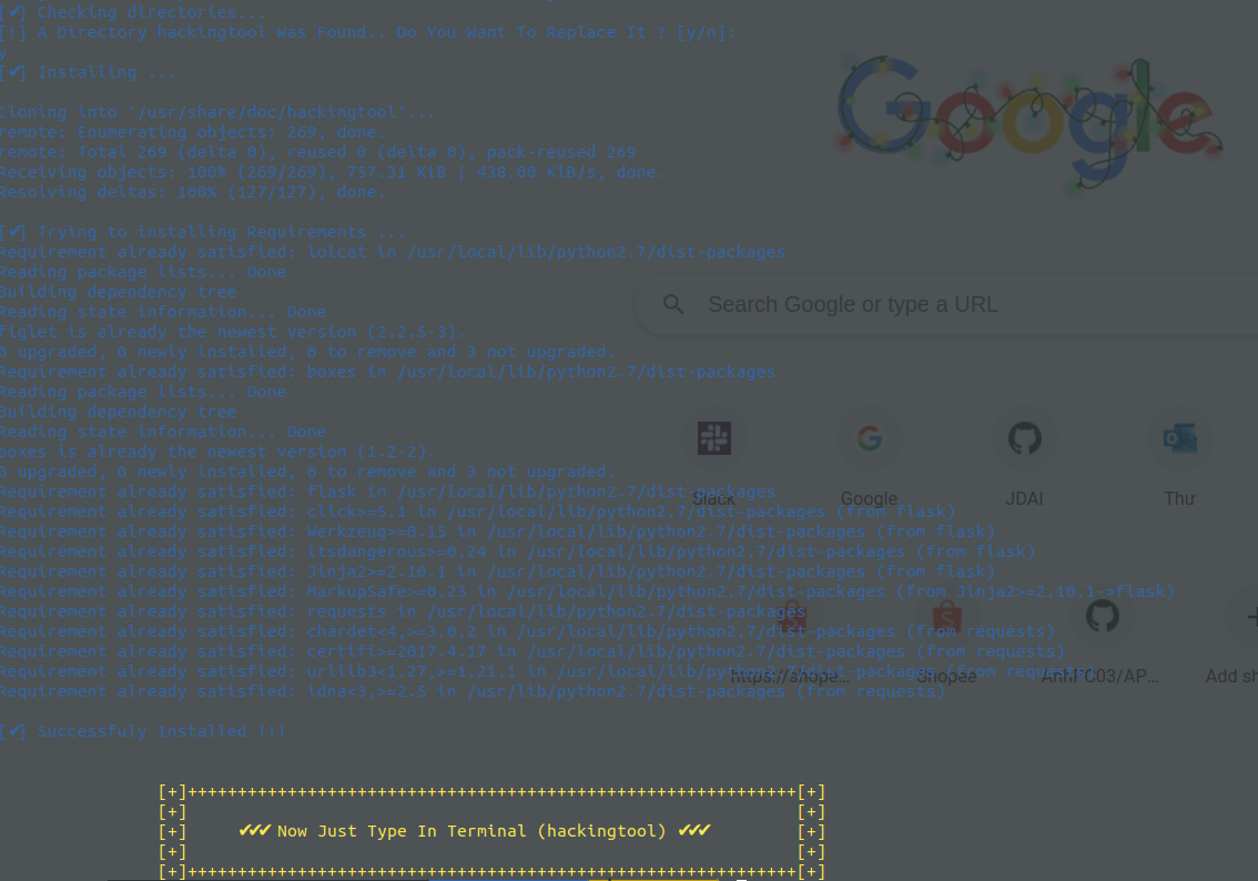 Using python 3 as default · Issue #118 · Z4nzu/hackingtool · GitHub