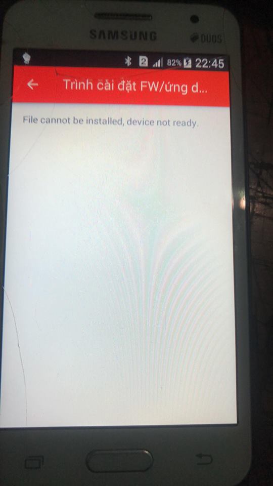 miband 3 error