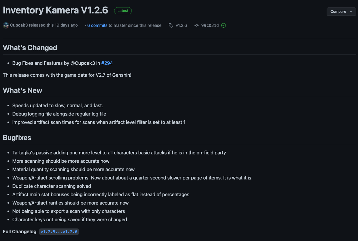 Patch Notes Structure Adjust patch note structure, and add patch notes to the website · Issue ...