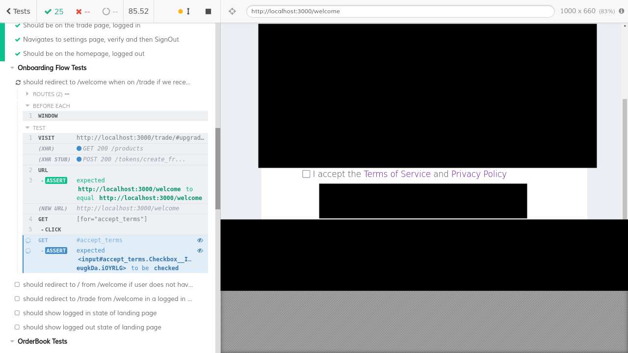 click() on element triggers handler on chromium for Mac but not Linux