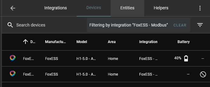 Unable to change adapter model · Issue #357 · nathanmarlor/foxess ...