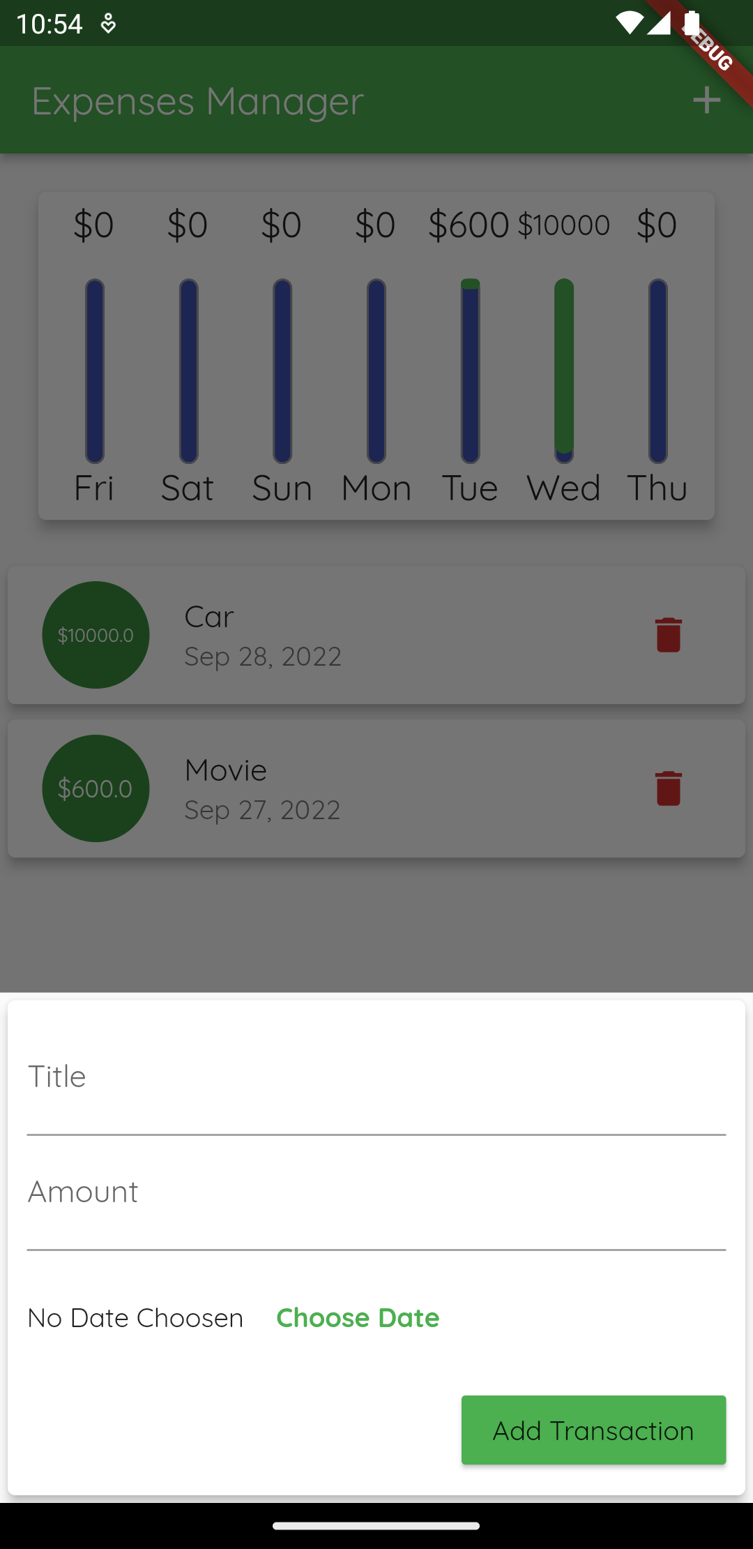 GitHub - gauravmb/FlutterExpensesApp