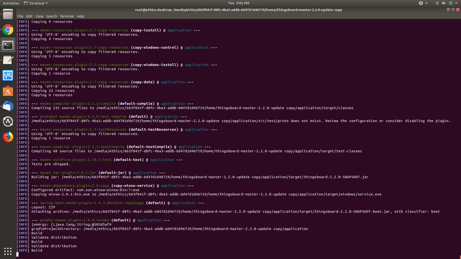 thingsboard compile stucks in HTTP Transport Service · Issue #1305 ...