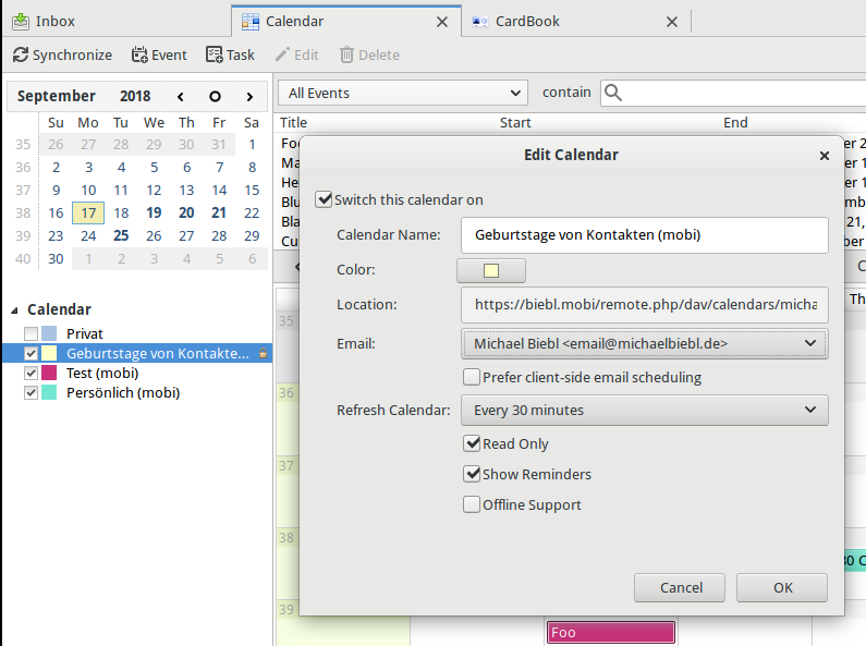 mark calendars without write permissions as read only issue 13 write on calendars
