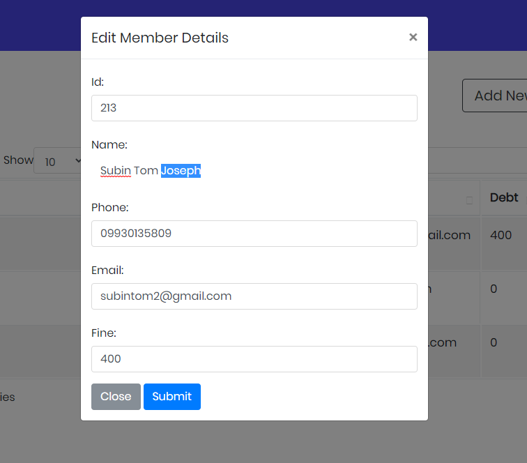 GitHub - nemesis189/FrappeTestProject: A basic library management web ...