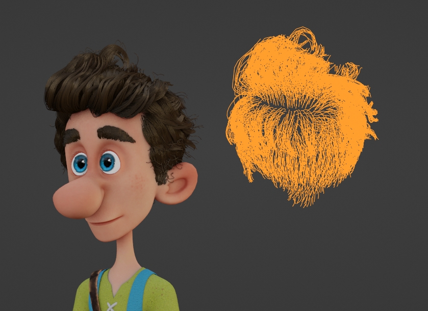 Hair Style From To Curve