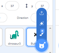 Close buttons should not be over the new sprite menu · Issue #1753 ...