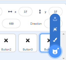 Close buttons should not be over the new sprite menu · Issue #1753 ...