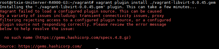 Vagrant failed to load a configured plugin source. · Issue #11008 ...