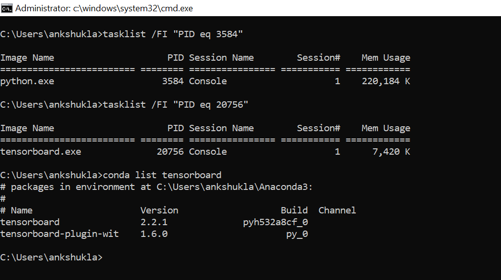 No Dashboard Active- Tensorboard 2.2.1 · Issue #3738 · tensorflow ...