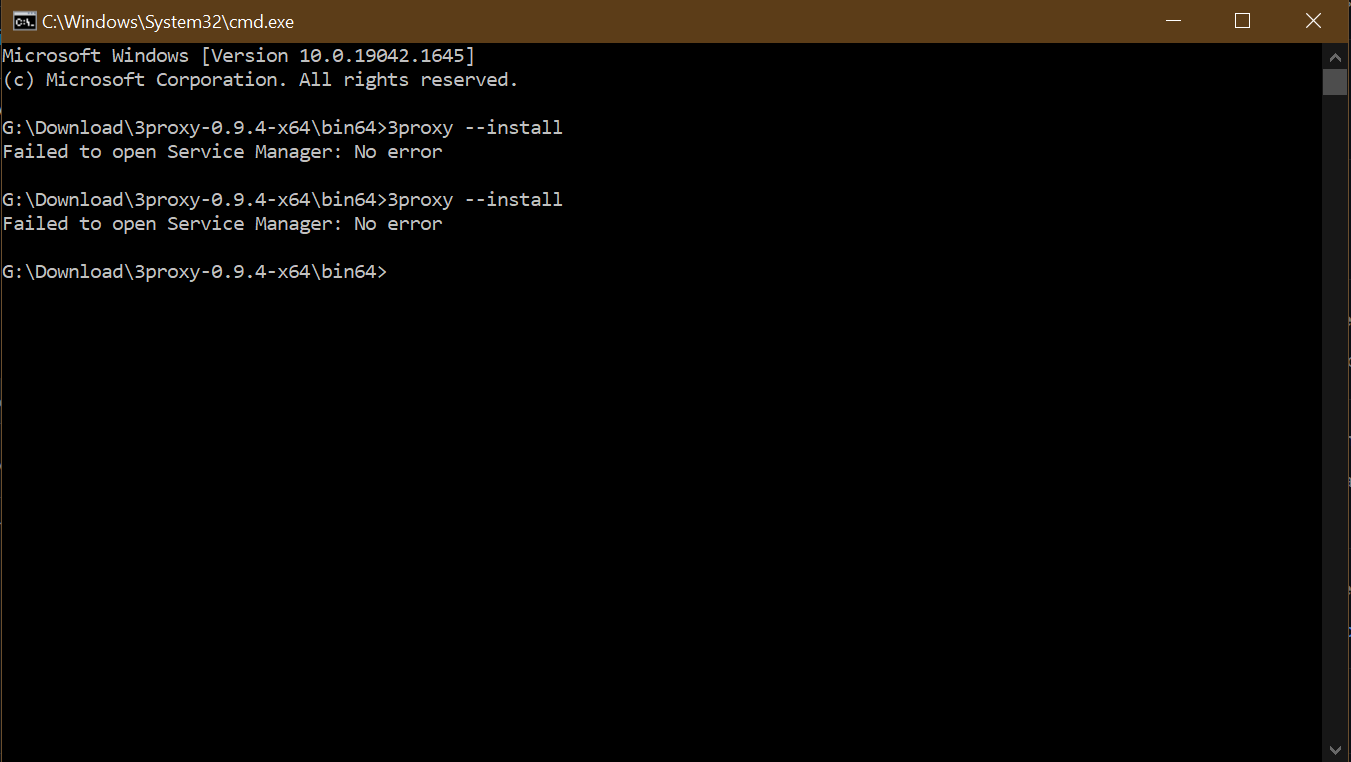 Install issue · Issue #770 · 3proxy/3proxy · GitHub