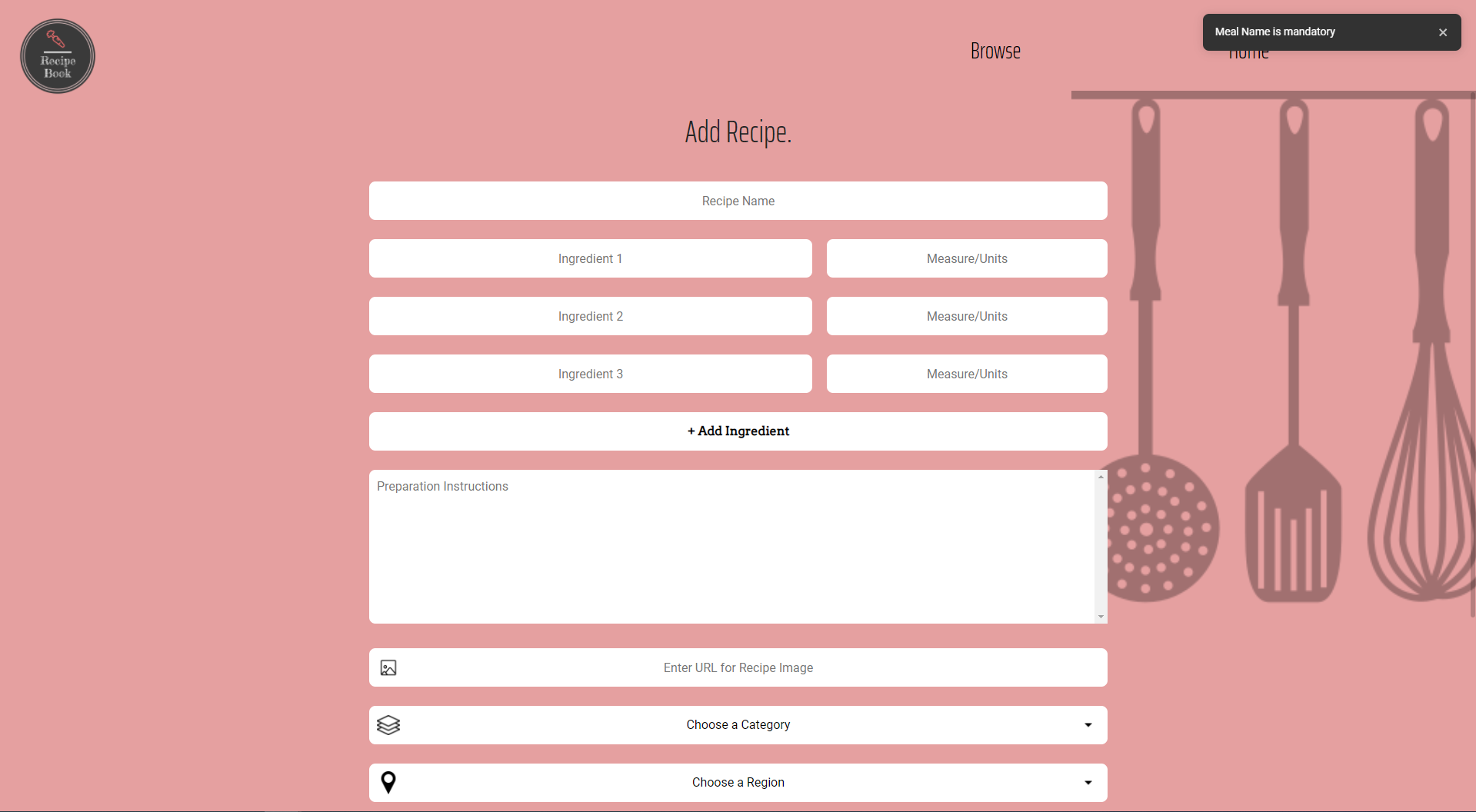 GitHub - chinmay1503/Recipe-Book · GitHub
