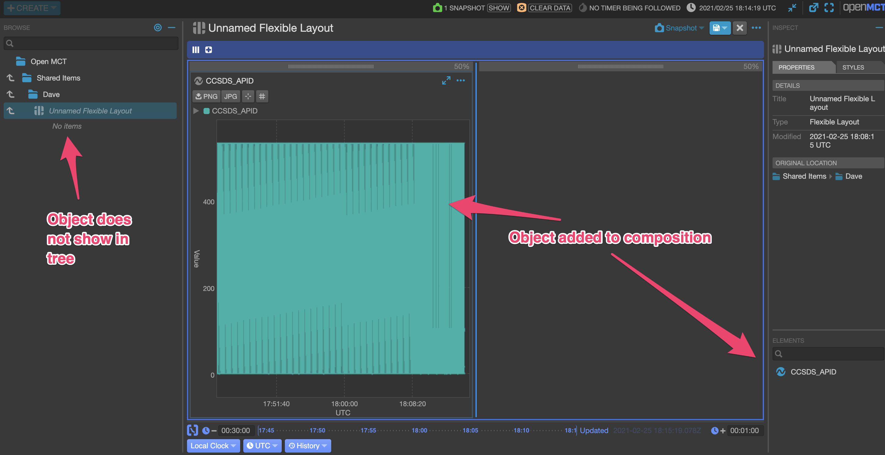 [Tree] object added to composition does not appear in tree · Issue ...