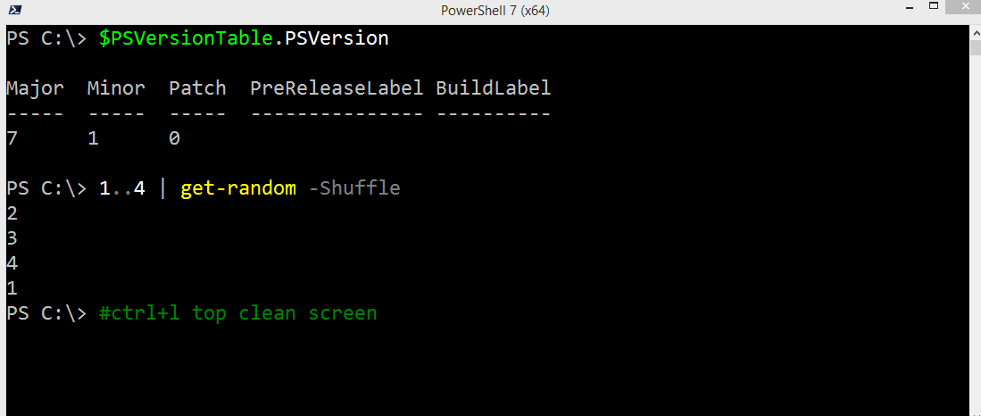 ctrl+l dont clear all screen · Issue #14988 · PowerShell/PowerShell ...