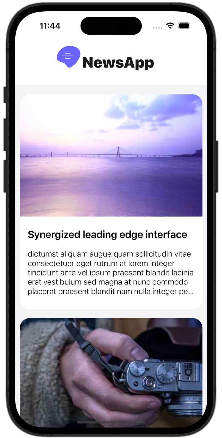 GitHub Uevs NewsApp A SwiftUI App That Connects To A Mock News API 