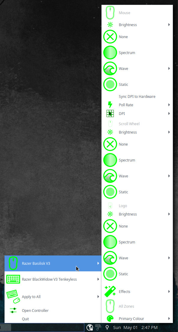 Request: Tray Applet Option To Disable Menus · Issue #418 ...