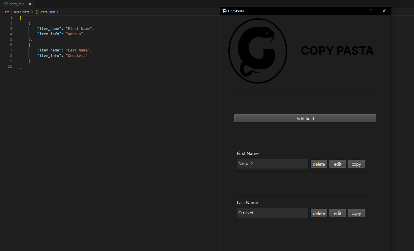 GitHub - rakshith111/CopyPasta: