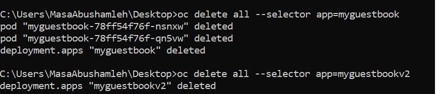 delete all