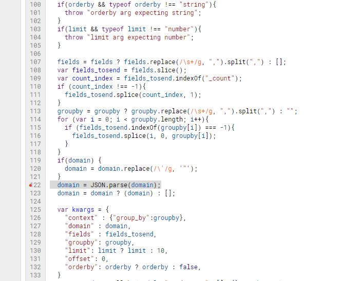 [11.0]Error when using the oe_read_group function in Google Spreadsheet ...
