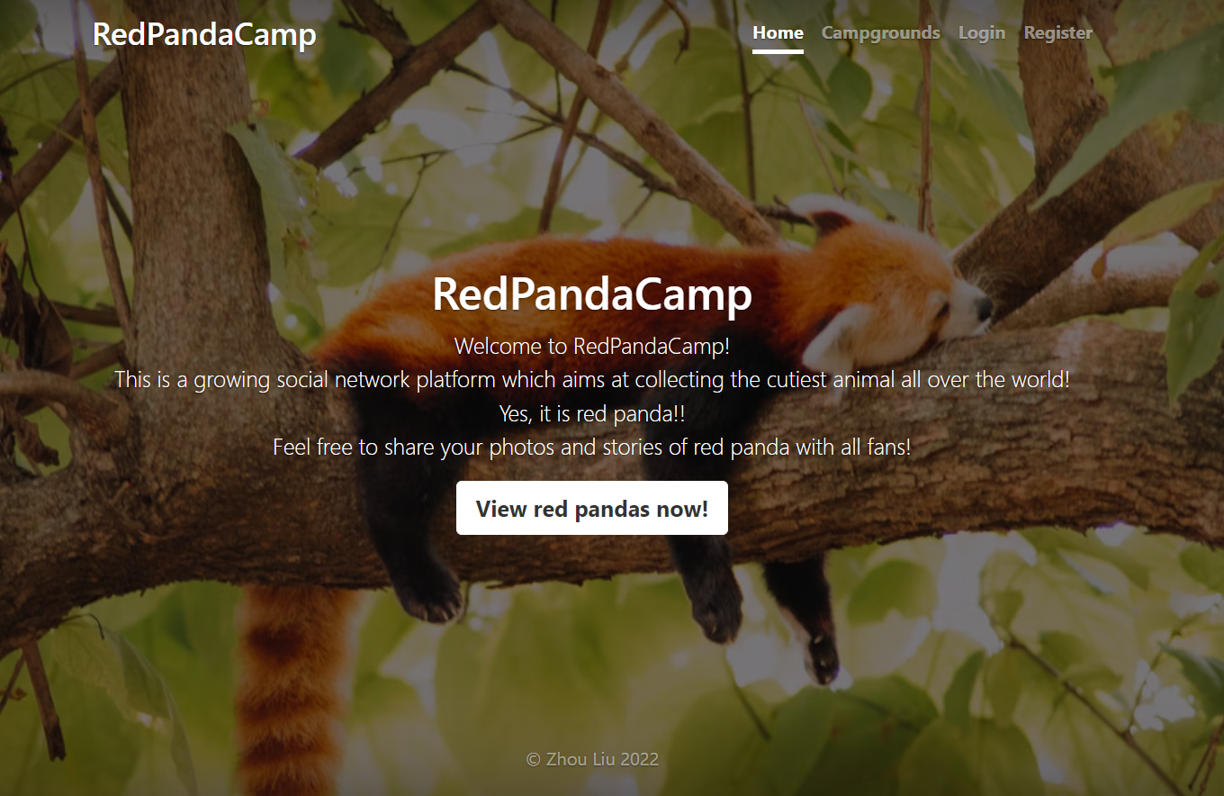 GitHub - zhouliupku/RedPandaCamp