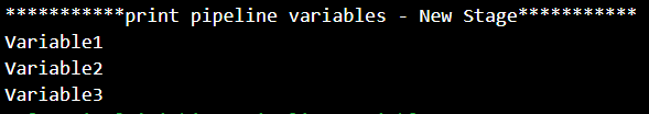 Updated a release variable in the pipeline with API call. The updated ...