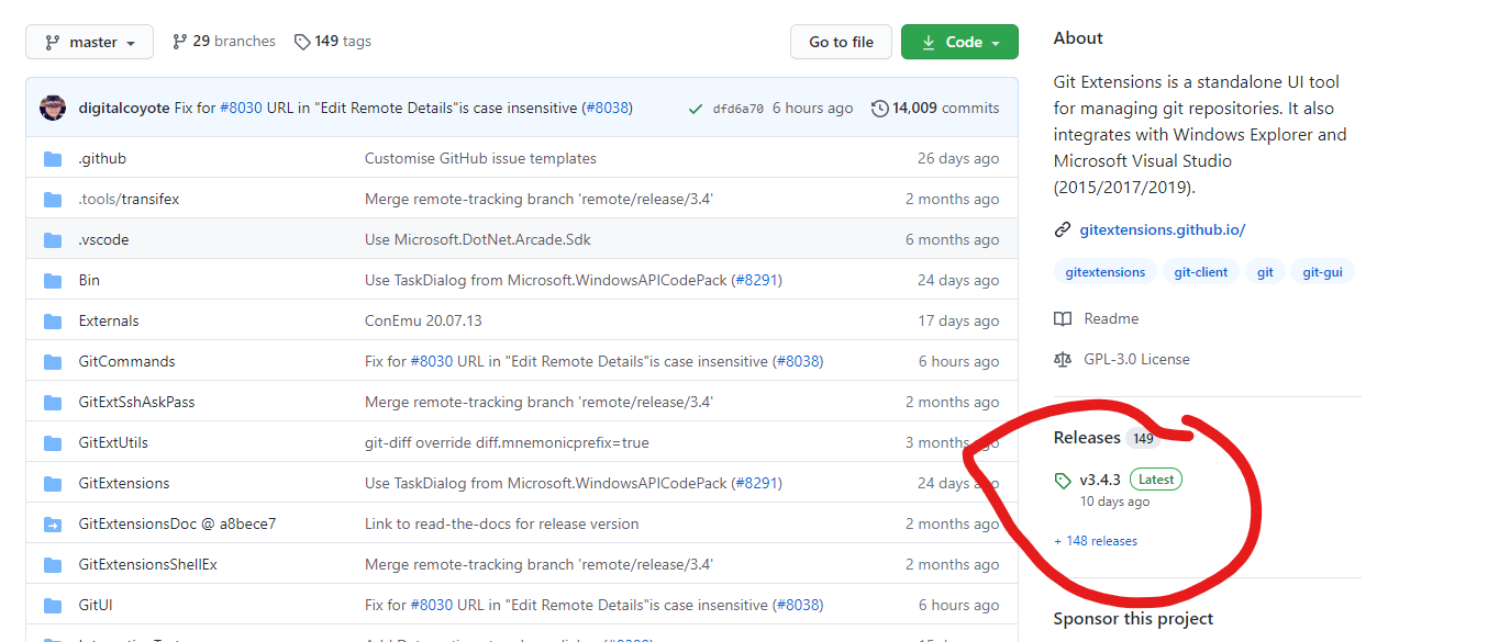 how download · gitextensions gitextensions · Discussion #8370 · GitHub
