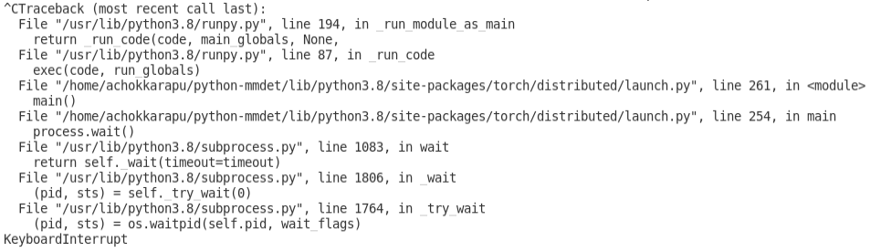 Validation during multigpu training · Issue #6676 · open-mmlab ...