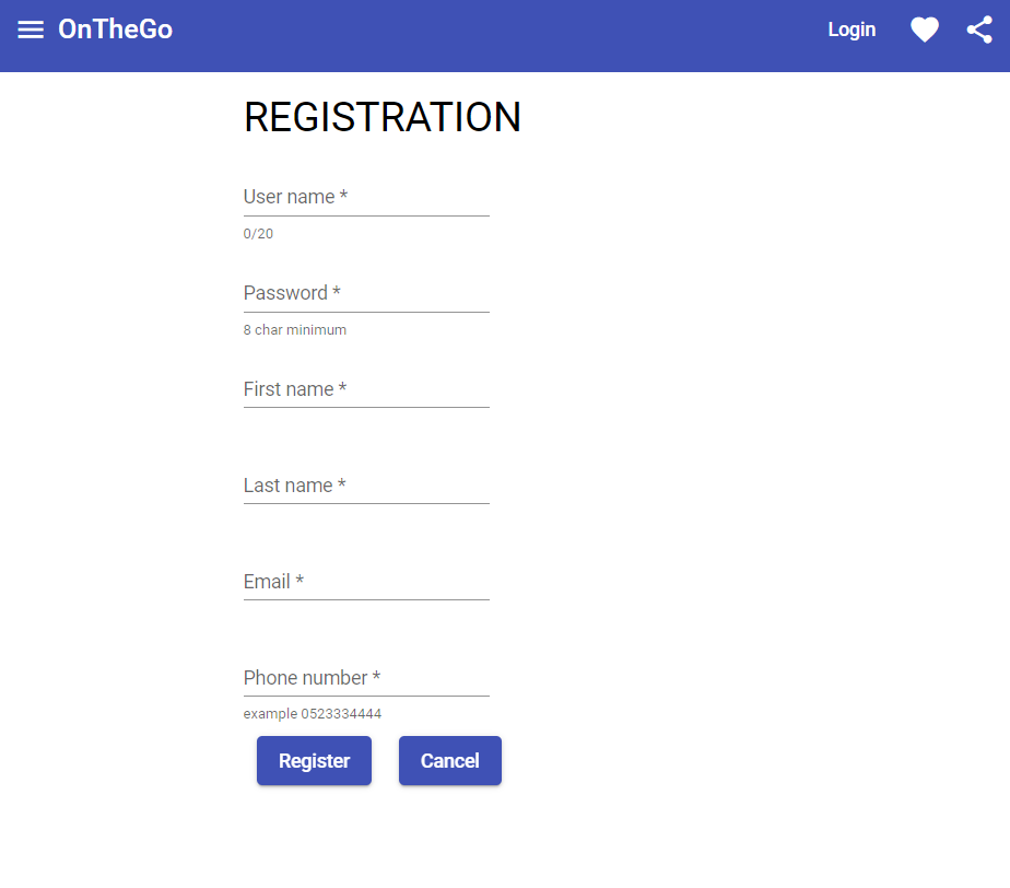 GitHub - MeniToledano/ClientTransmit: Client side using Angular.