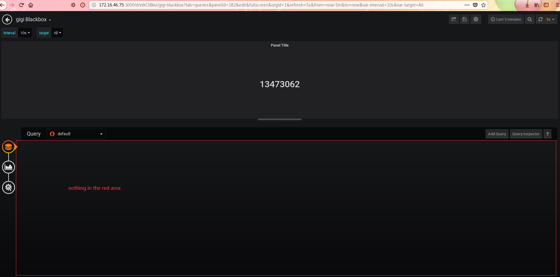 BUG: I can't setup data on grafana web · Issue #21629 · grafana/grafana ...