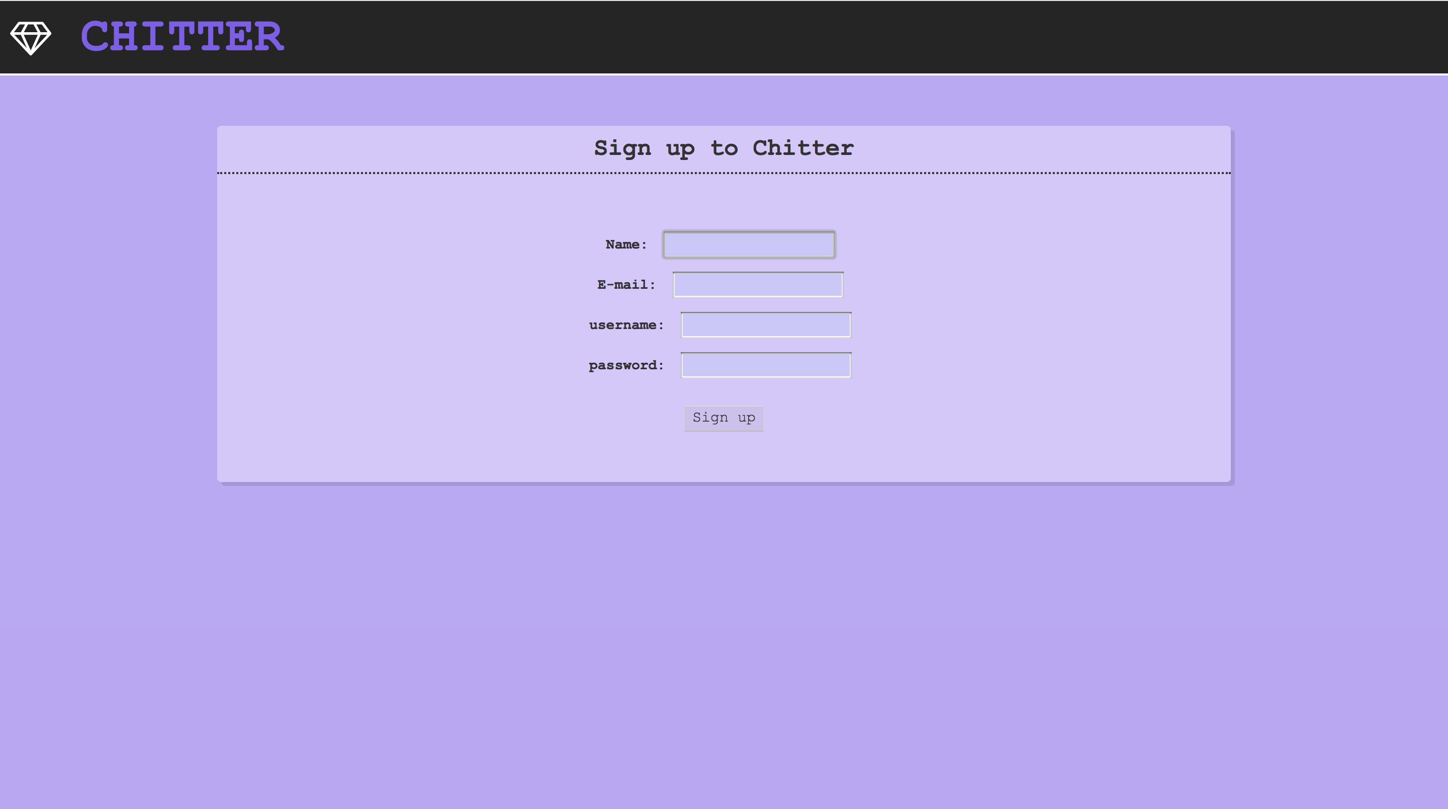 GitHub - shih-han-wang/Makers_Chitter: Build a Twitter Clone!
