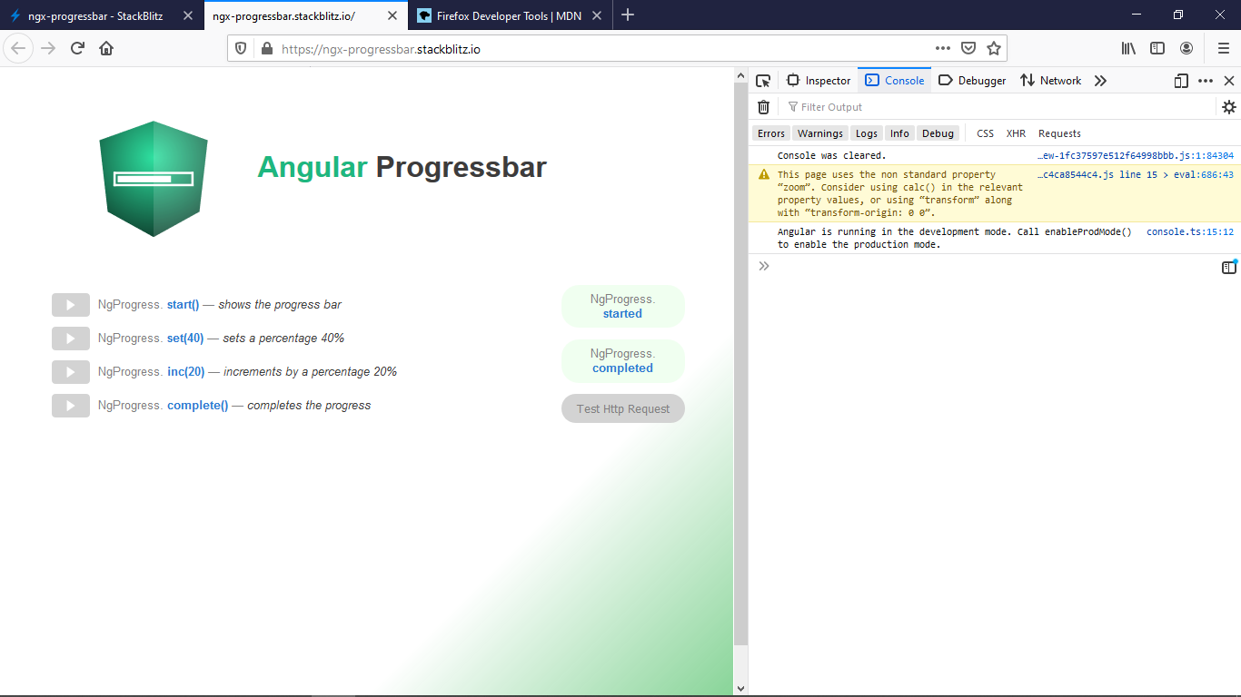 CSS Replace nonstandard zoom property in class .ngprogressbar