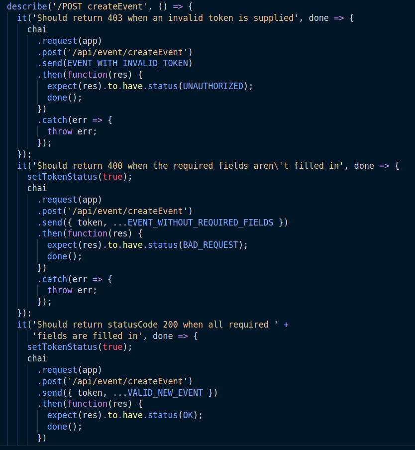 Create class to handle API testing · Issue #423 · SCE-Development/Clark ...