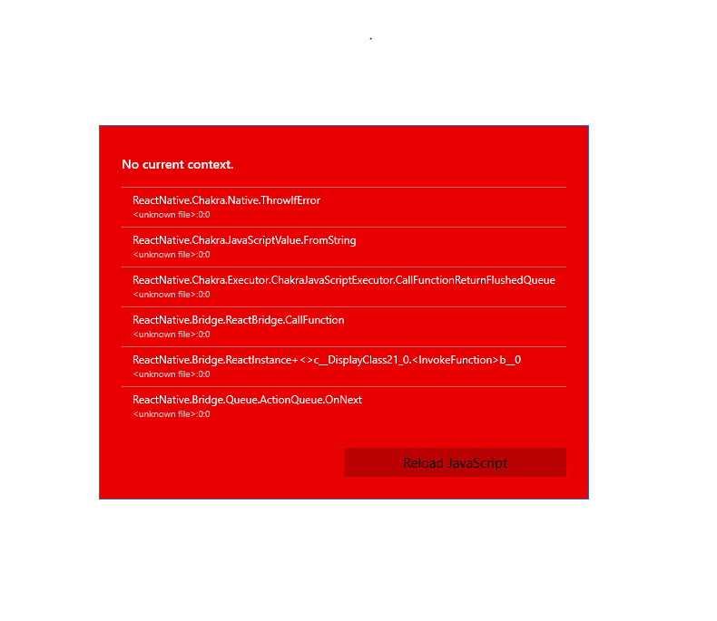 Red box error: "No current context" · Issue #2082 · microsoft/react ...