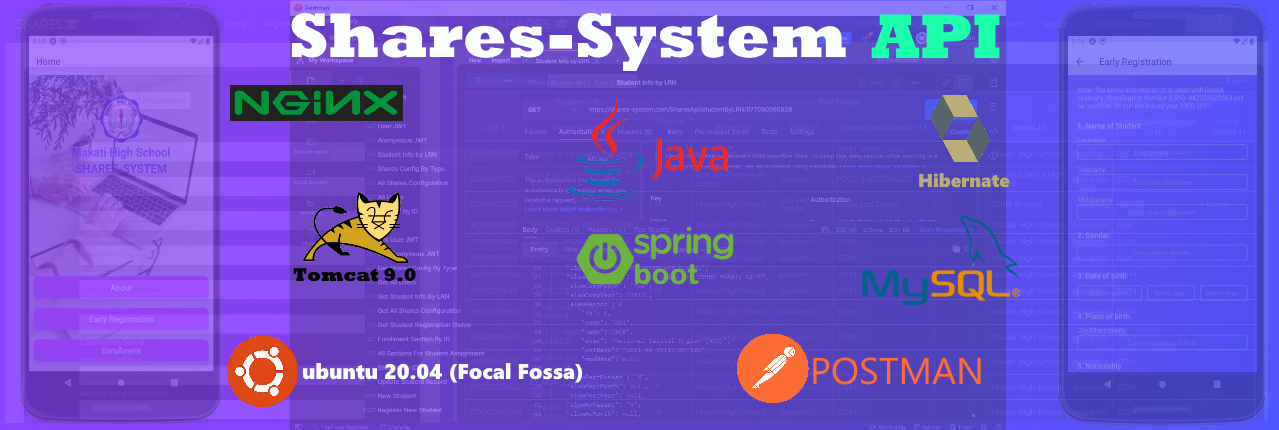 Api Sharish GitHub - osrald/shares-api: Java Springboot REST API for SHARES system ...