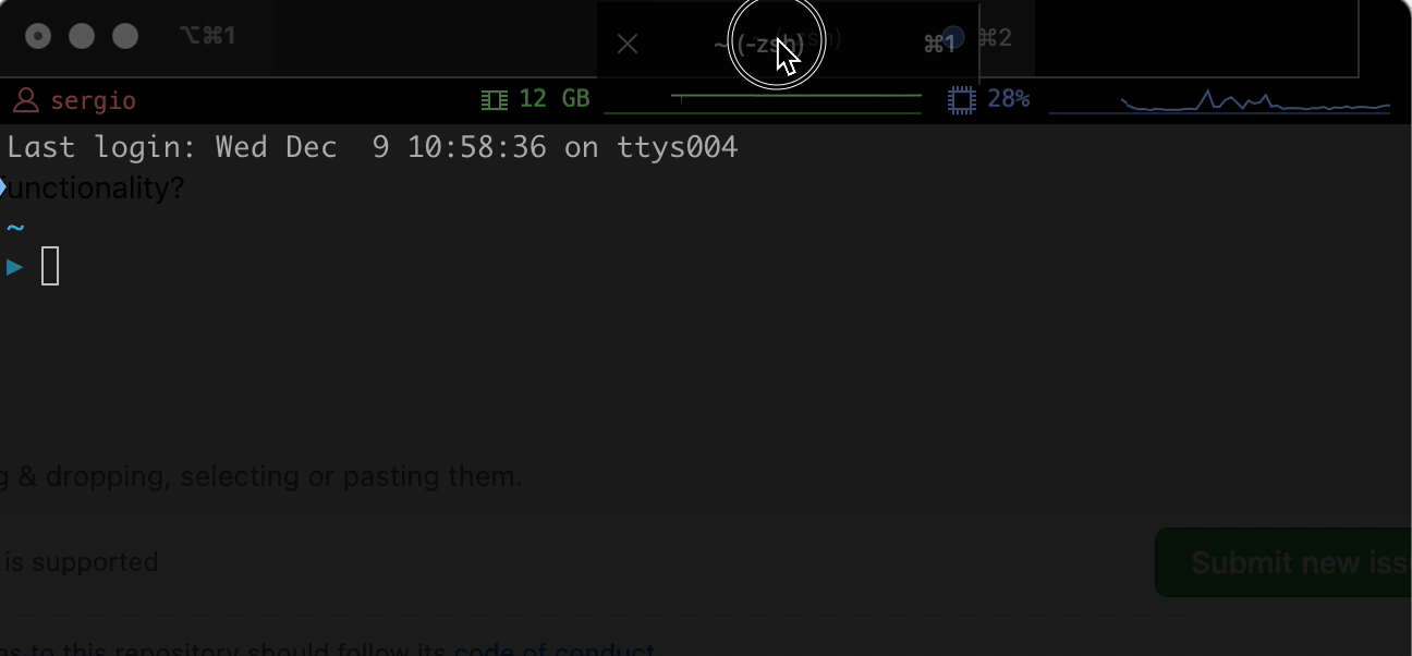 Drag tabs to arrange order · Issue #3192 · Eugeny/tabby · GitHub
