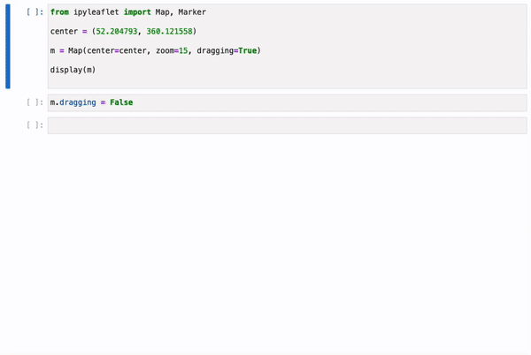 Map dragging attribute cannot be modified after initialization · Issue ...