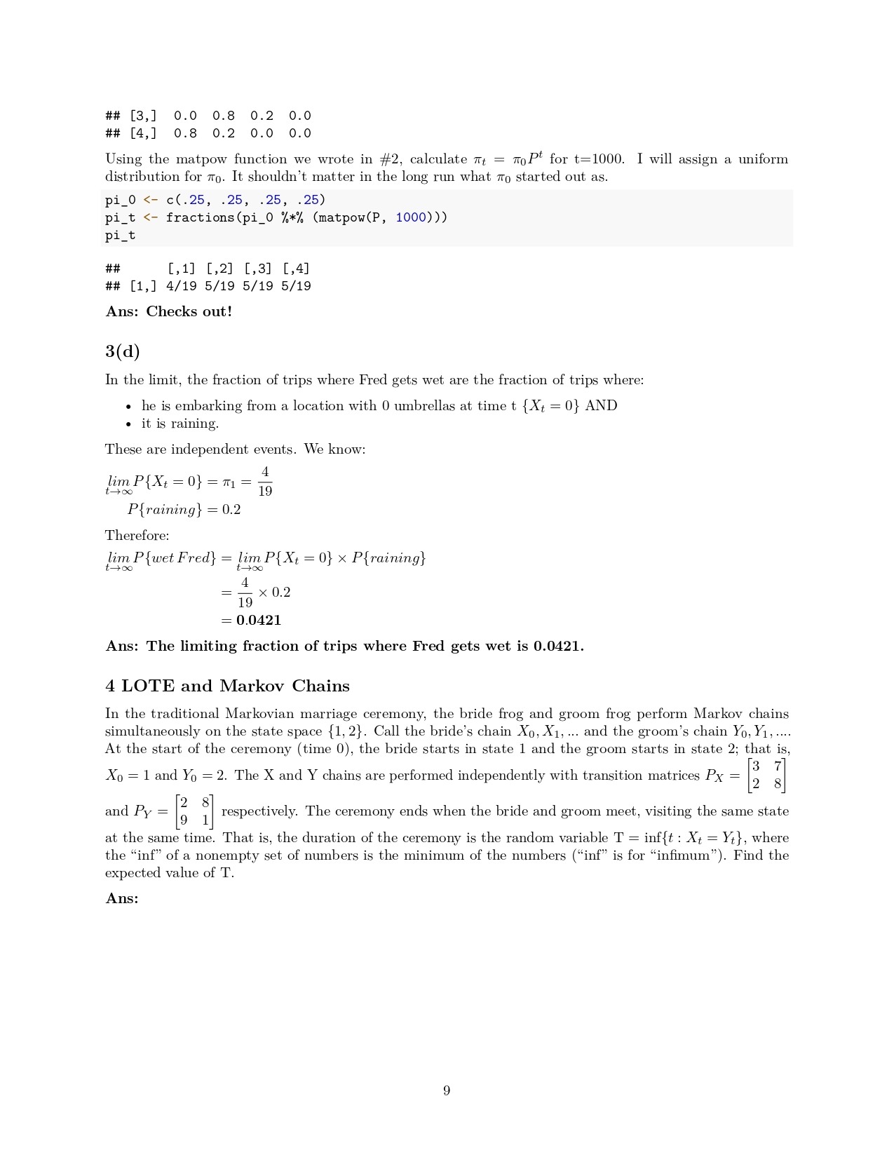 GitHub - dipikagawande/Markov-Chains: Exercises in deriving the ...