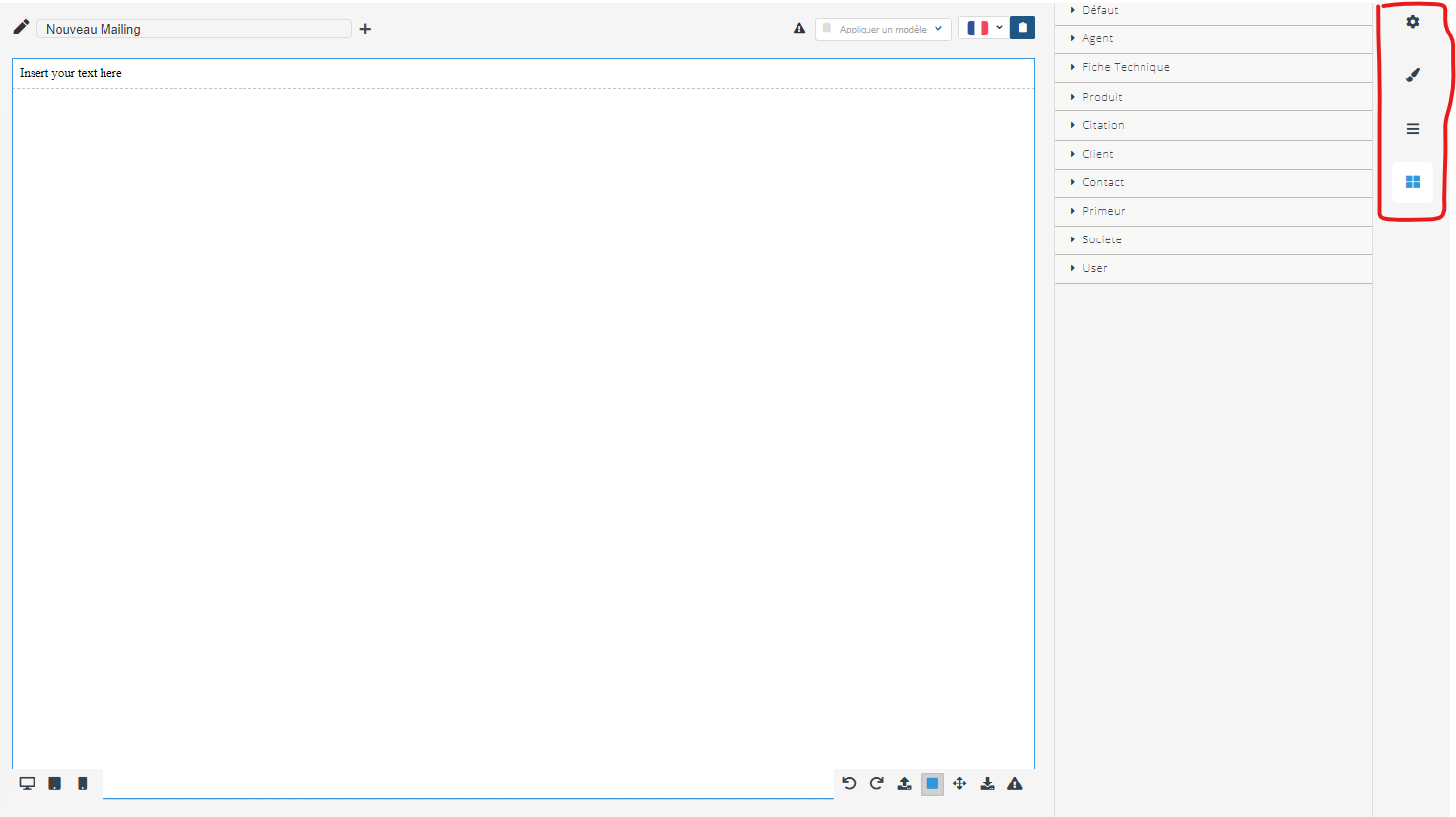 Unable to set panels' switcher buttons position · Issue 133 · GrapesJS