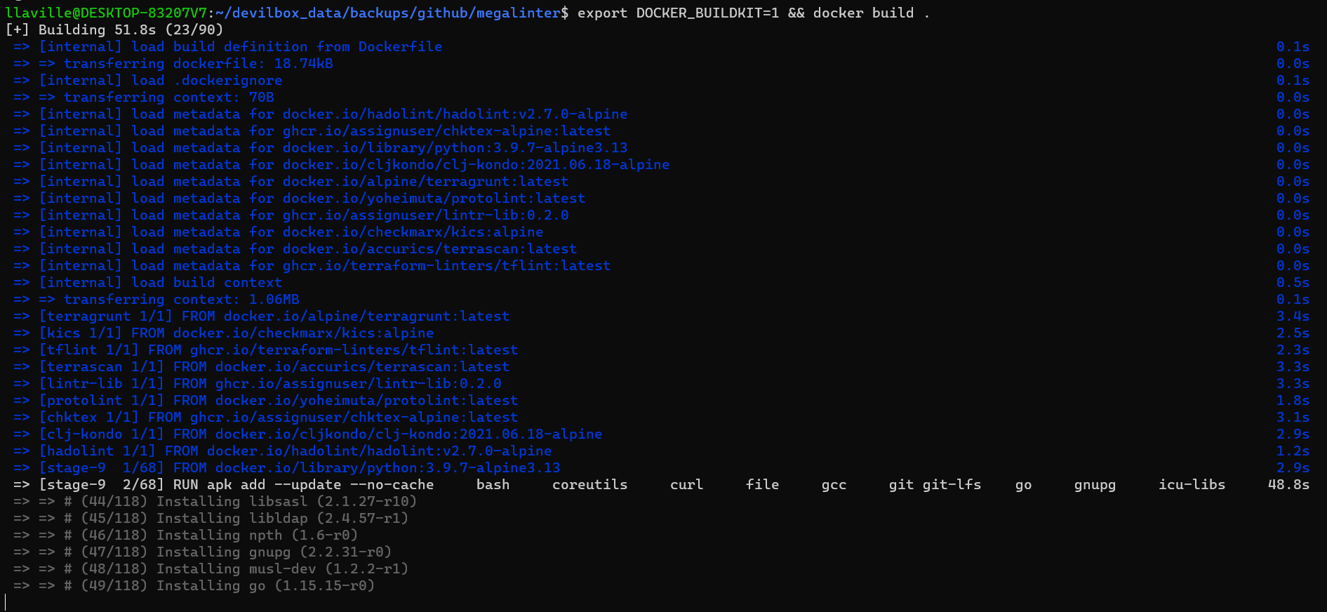 Enhance CI performance -- Build docker images with BuildKit · Issue ...