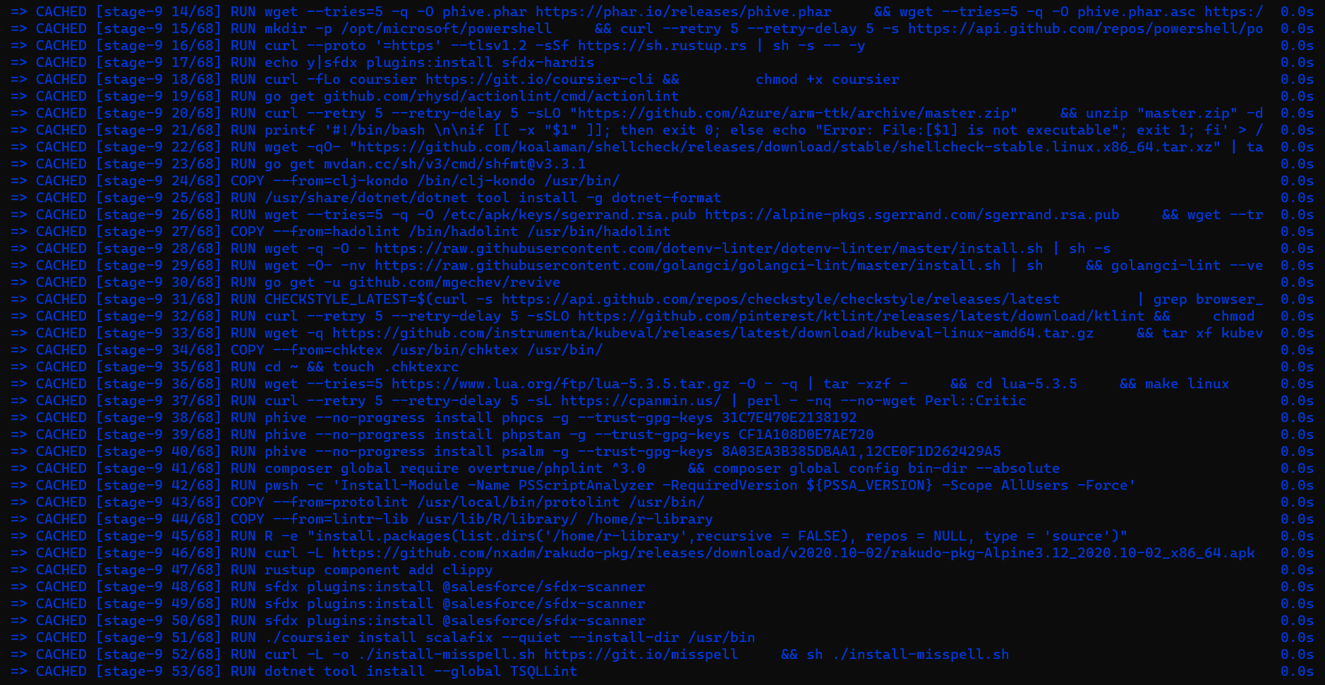 Enhance ci performance build docker images with buildkit issue