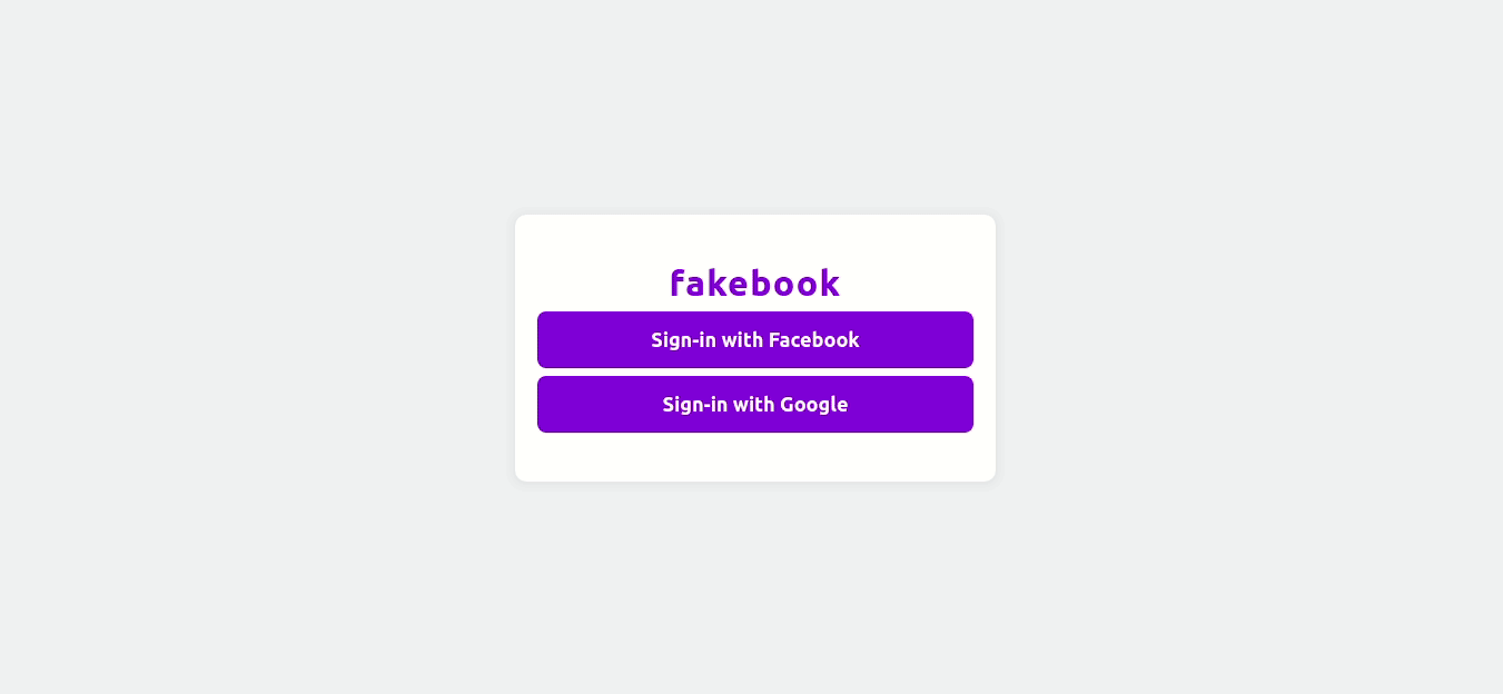George Fakebook Password GitHub - DoviMaj/fakebook-client: Front-end for Facebook clone. Made ...