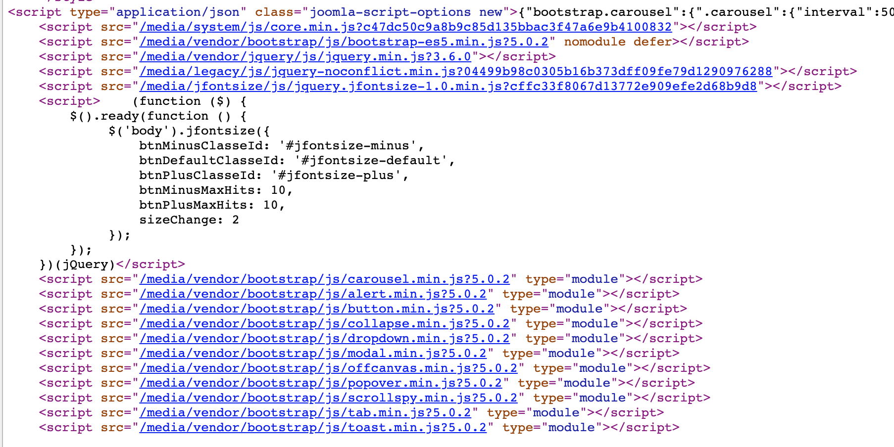 Gantry 5.5: Bootstrap 5 scripts cannot be disabled by Javascript ...