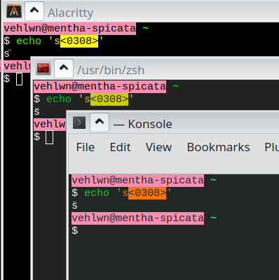 Unicode diacritics which should be rendered before character not ...