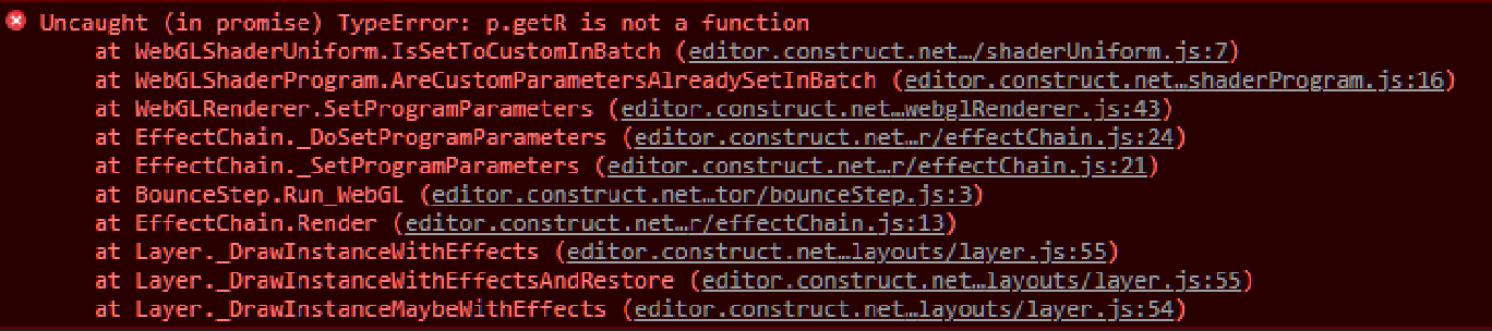 Crash when disabling certain effects in stack (r270 new effects ...