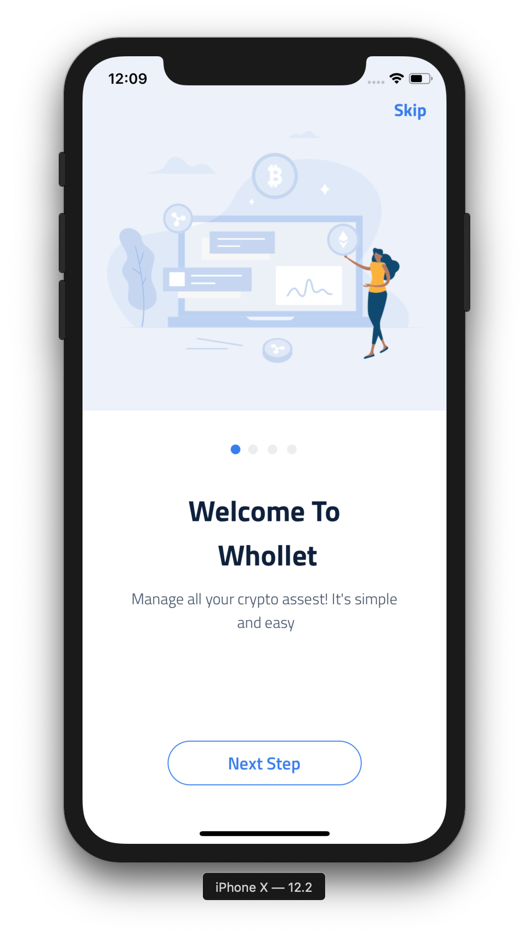 GitHub - gmemmy/Whollet: A crypto trading application user interface ...