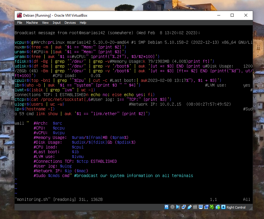 GitHub - alisariaslan/42Born2BeRoot-Old: 42 School Project (Archived)