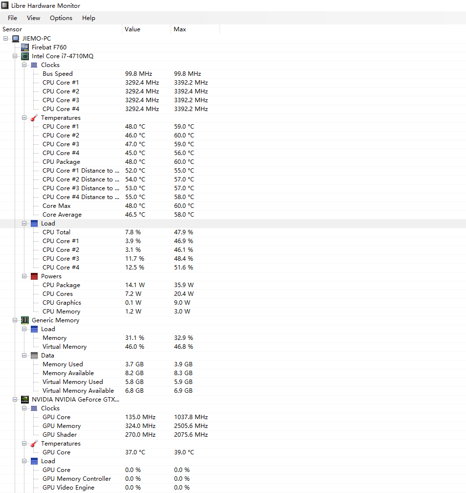 温度监控打不开，截图如下 · Issue #804 · zhongyang219/TrafficMonitor · GitHub