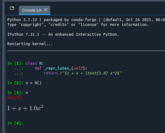 Numpy Polynomial latex representation fails to render in Spyder · Issue ...